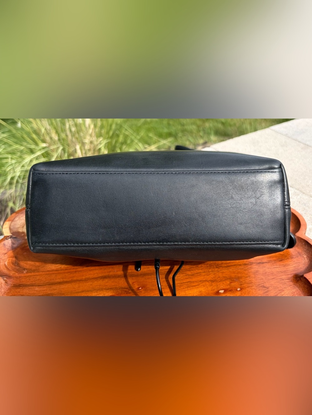 Vintage COACH Legacy Hobo Black Leather 9136 EUC - Picture 12 of 16